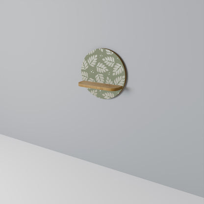 LEAVES ON GREEN Διακοσμητικό Ράφι Art Shelf