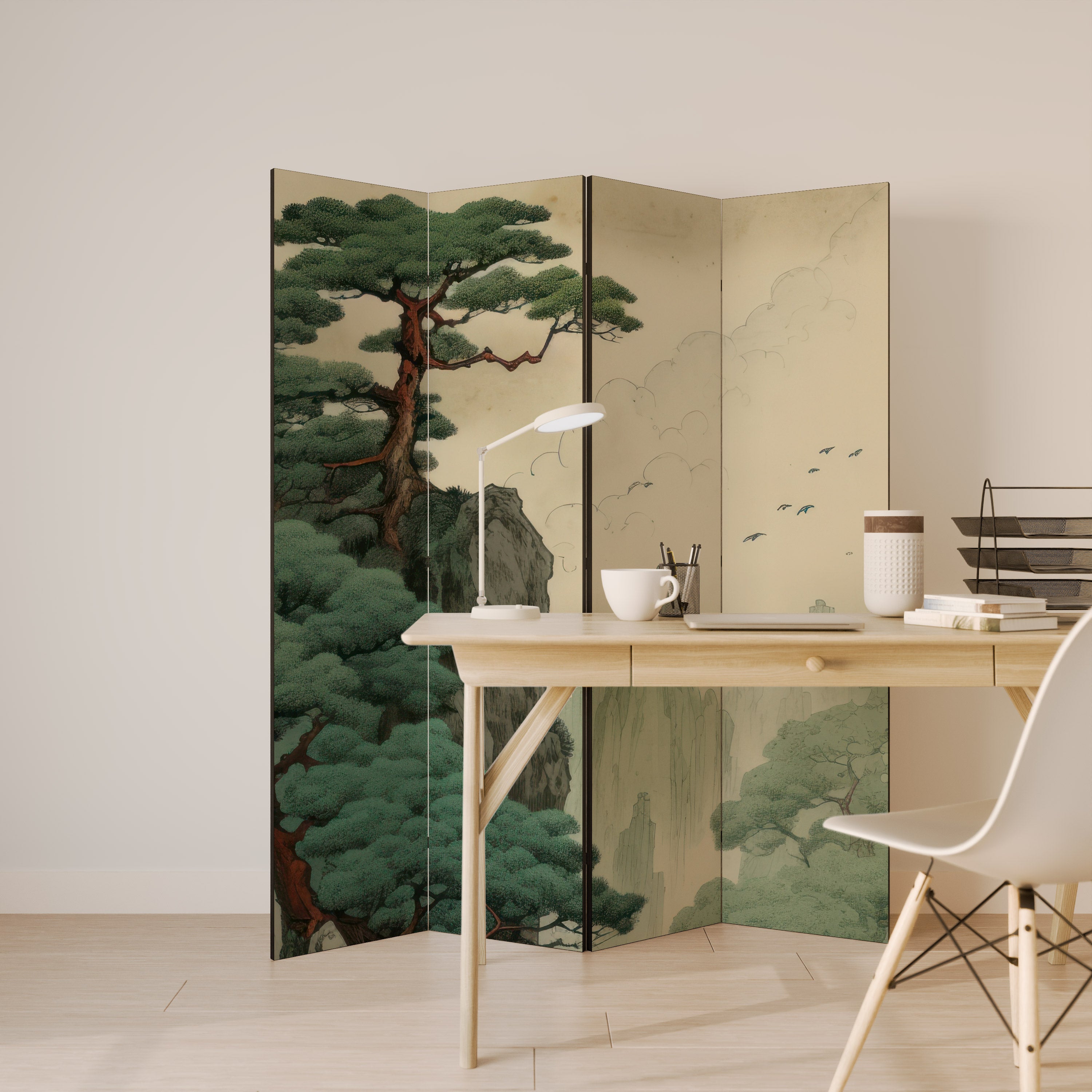 VERDURE ABYSS 4-Panel Room Divider