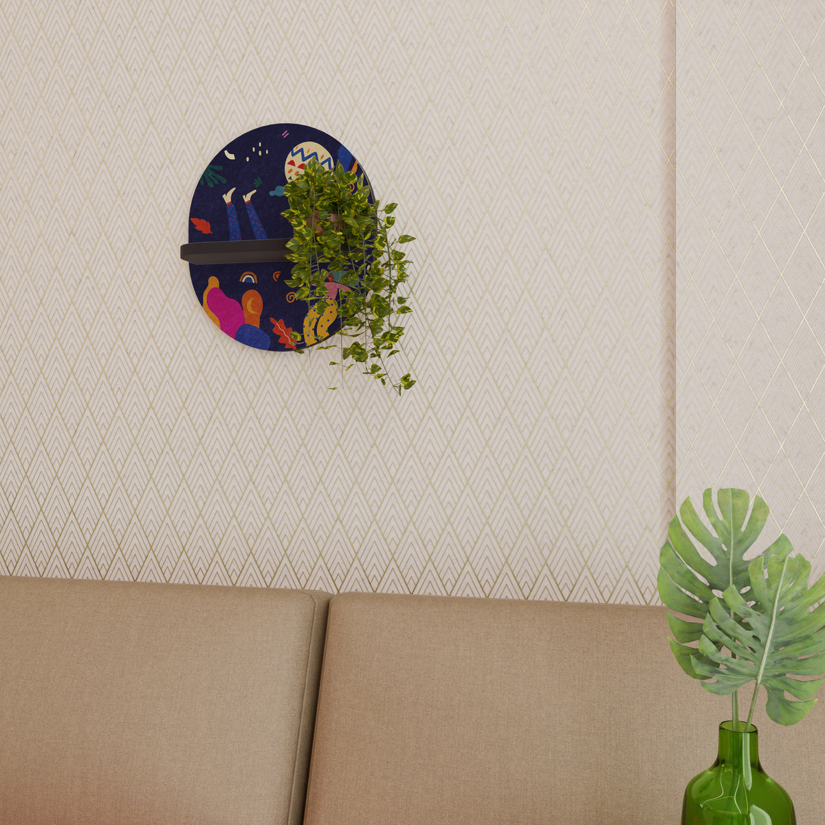 FESTIVE PLEASURES Διακοσμητικό Ράφι Art Shelf