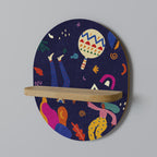 FESTIVE PLEASURES Art Shelf