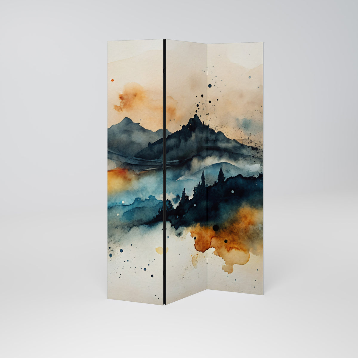 OMINOUS MOUNTAINS Παραβάν με 3 πάνελ