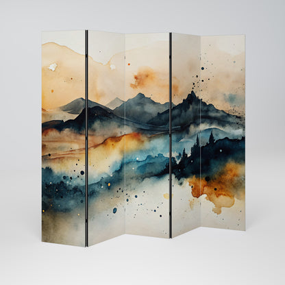 OMINOUS MOUNTAINS Παραβάν με 5 πάνελ