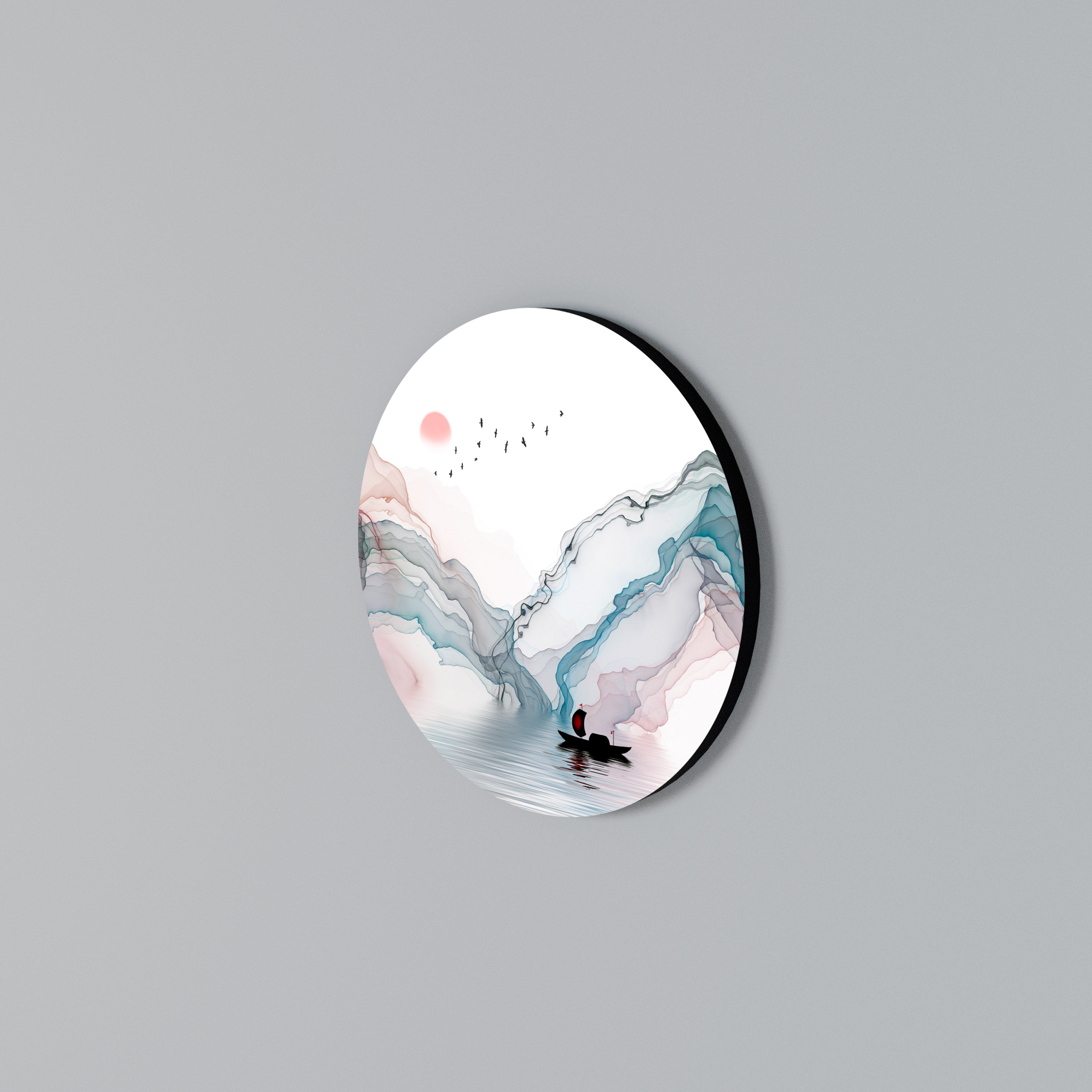 VELVET CROSSING Στρογγυλός πίνακας ζωγραφικής