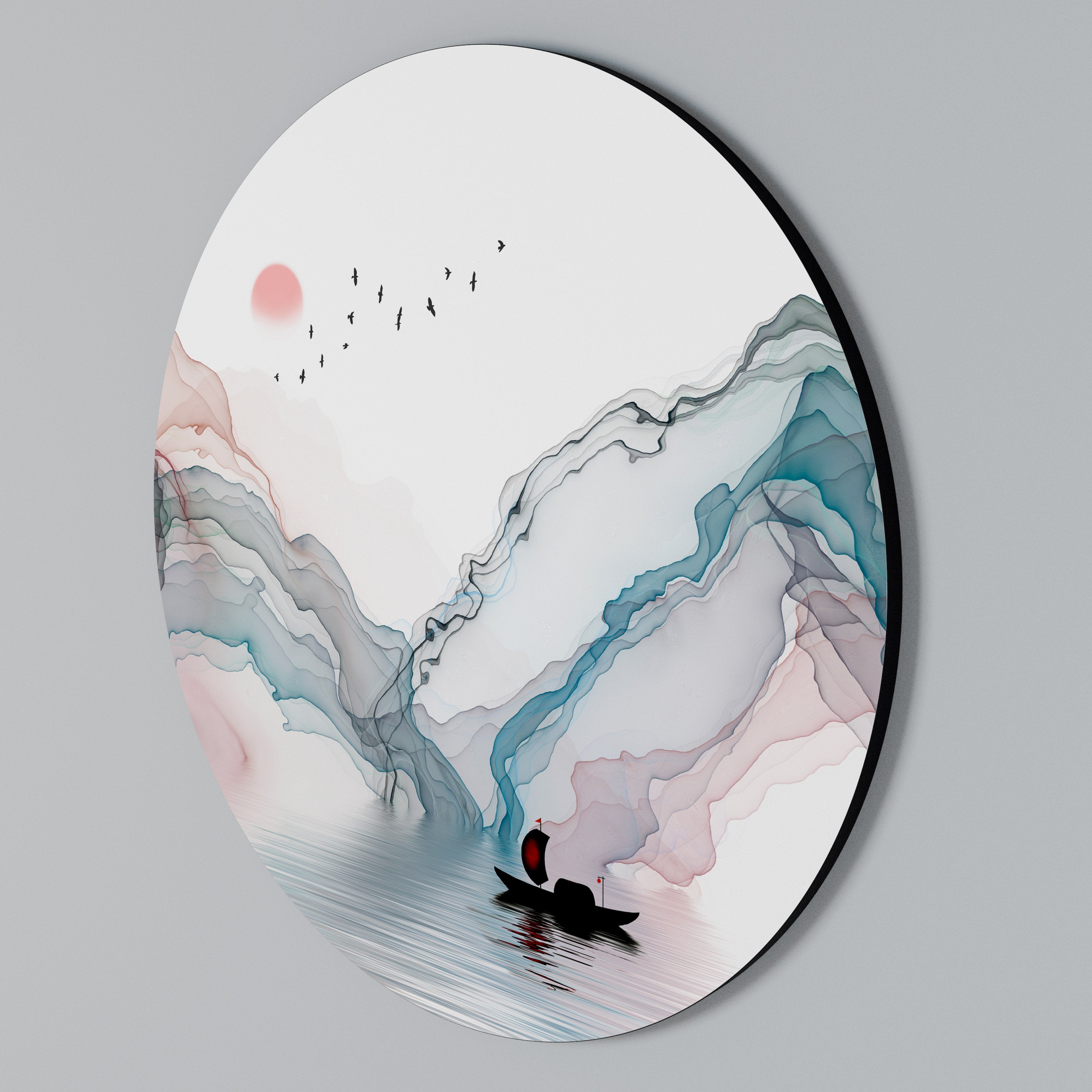 VELVET CROSSING Στρογγυλός πίνακας ζωγραφικής