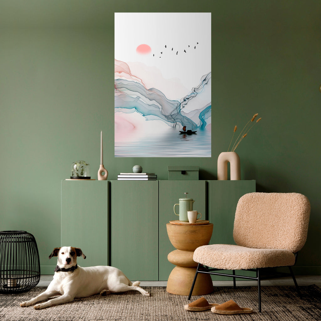 VELVET CROSSING Peel and Stick Vertical Poster