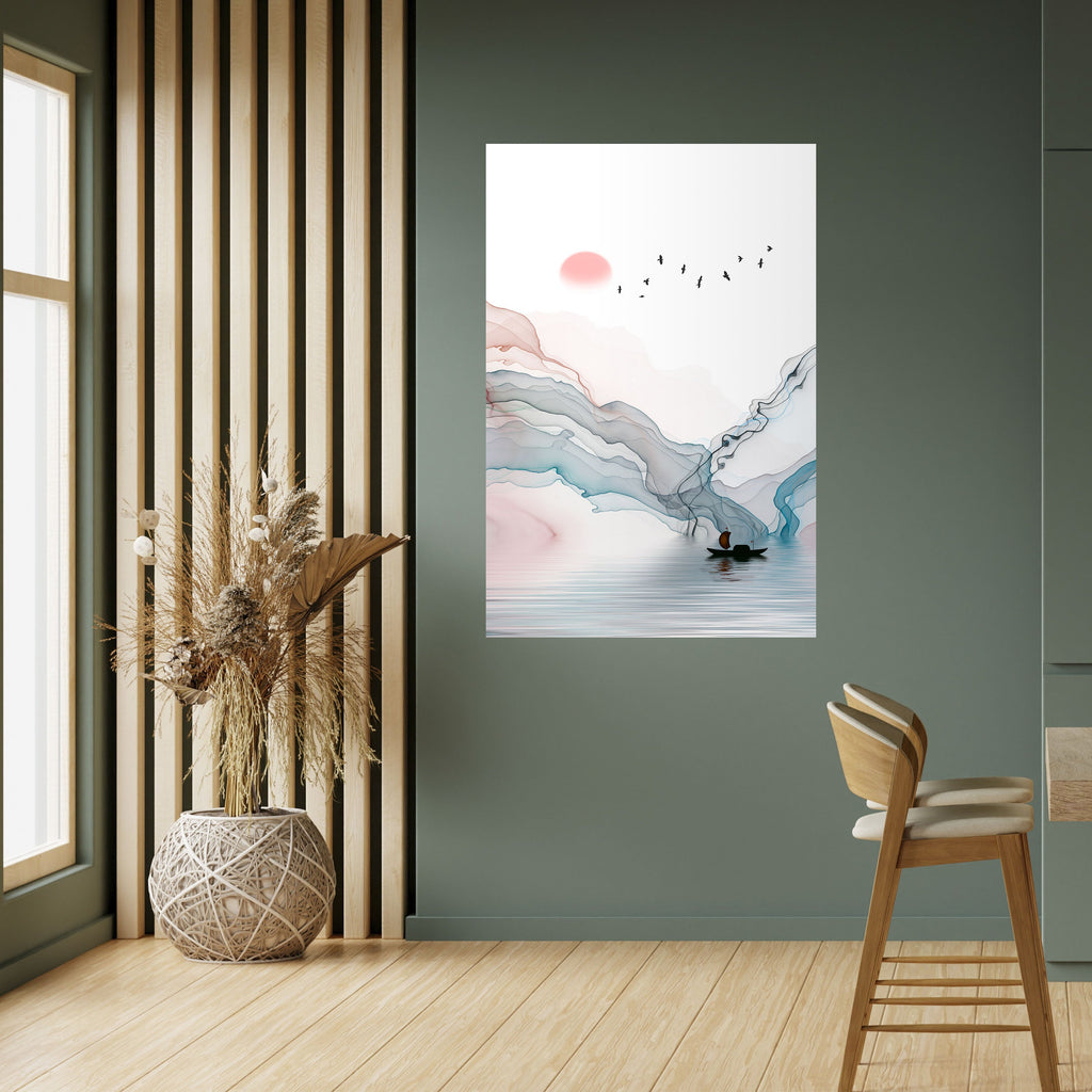 VELVET CROSSING Peel and Stick Vertical Poster