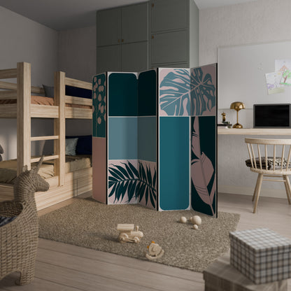 COMBINATION OF SHAPES 5-Panel Room Divider