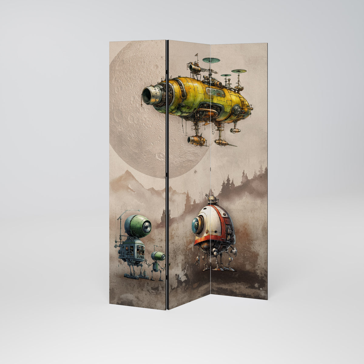 MACHINARIUM MACHINES Παραβάν με 3 πάνελ