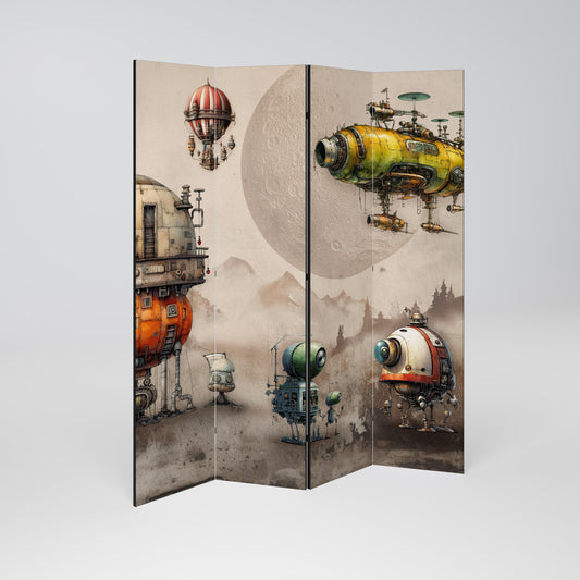 MACHINARIUM MACHINES Παραβάν με 4 πάνελ