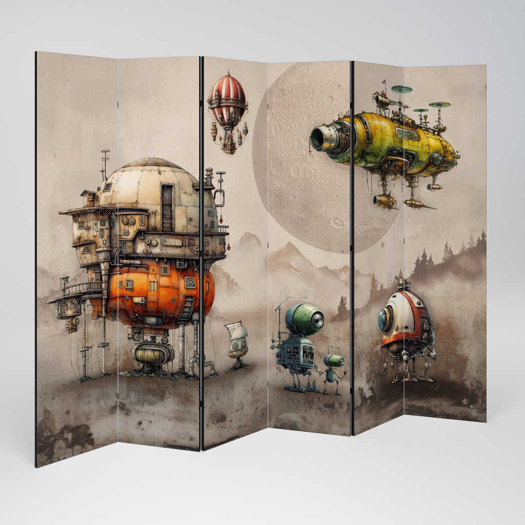 MACHINARIUM MACHINES Διακοσμητικό διαχωριστικό χώρου 6 πάνελ