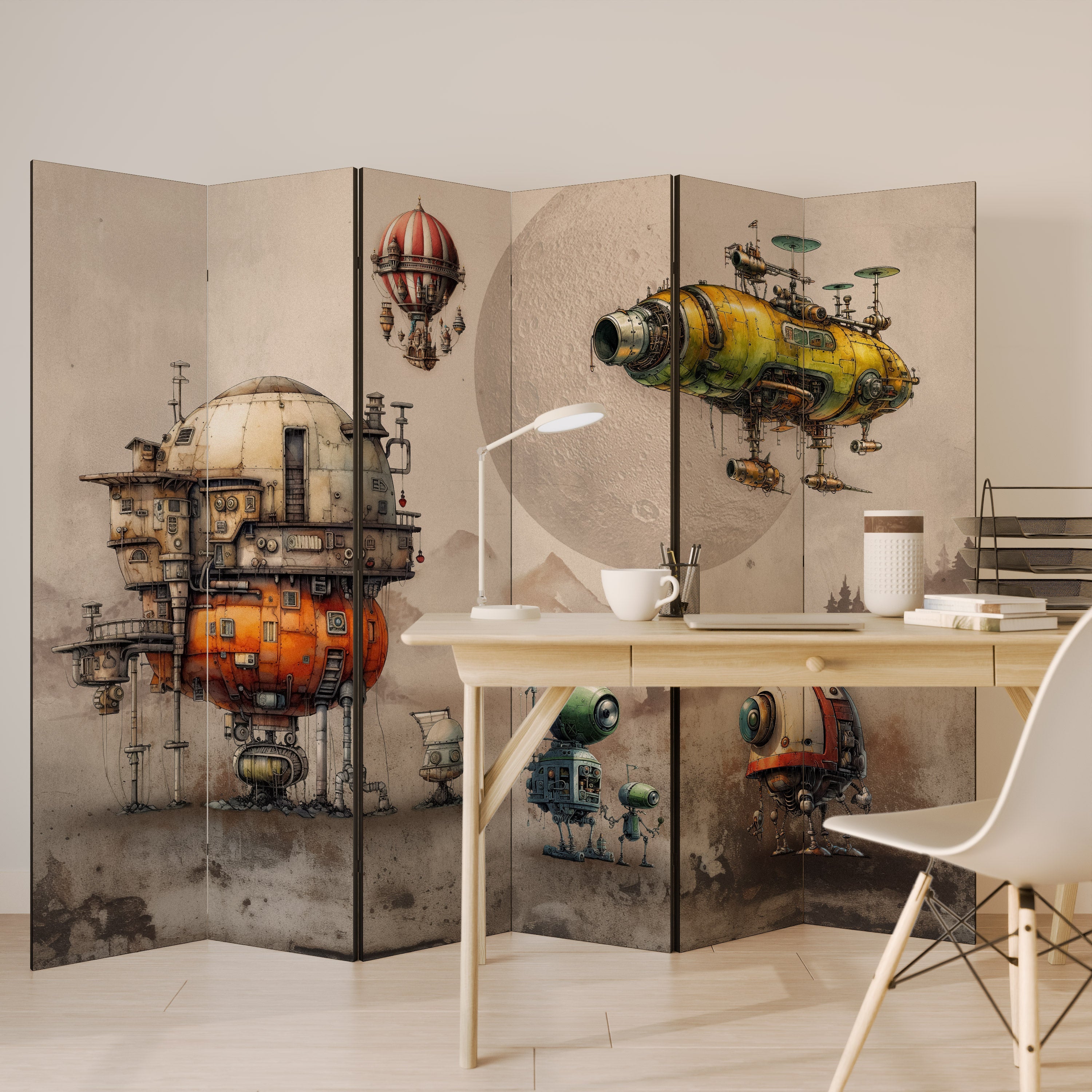MACHINARIUM MACHINES Διακοσμητικό διαχωριστικό χώρου 6 πάνελ