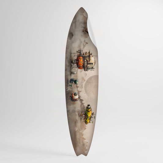 MACHINARIUM MACHINES Αυτοκόλλητη Αφίσα "Surf"
