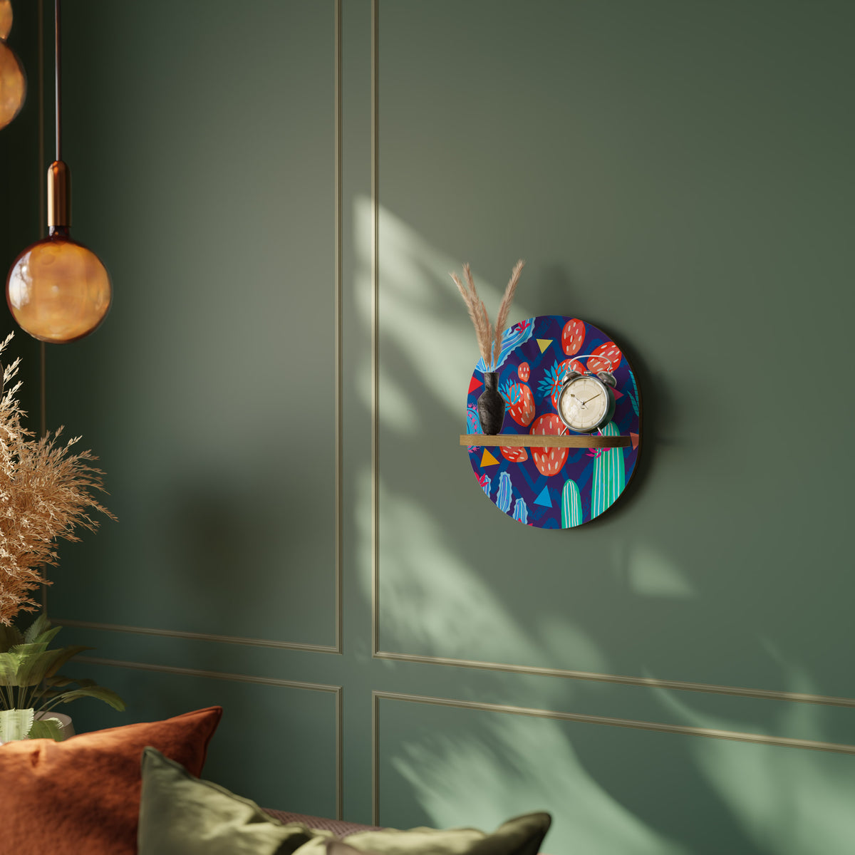 CACTUS VIBES Διακοσμητικό Ράφι Art Shelf