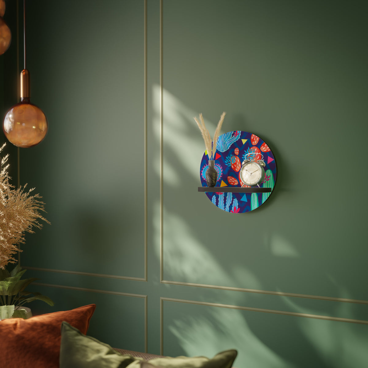 CACTUS VIBES Διακοσμητικό Ράφι Art Shelf