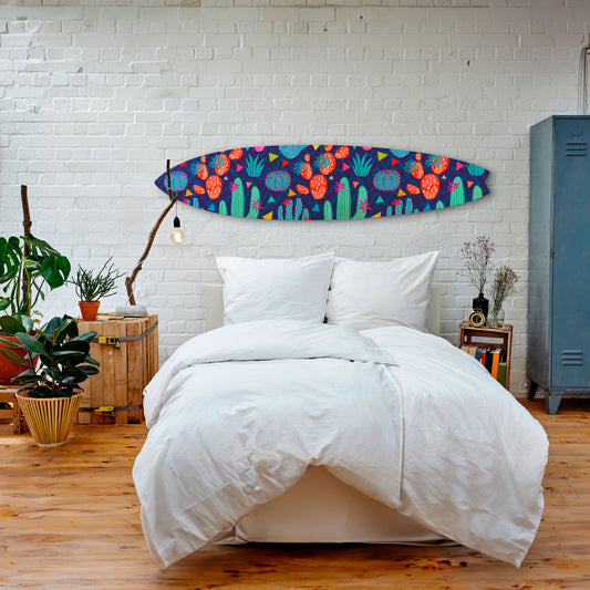 CACTUS VIBES Surfboard Decorative Panel