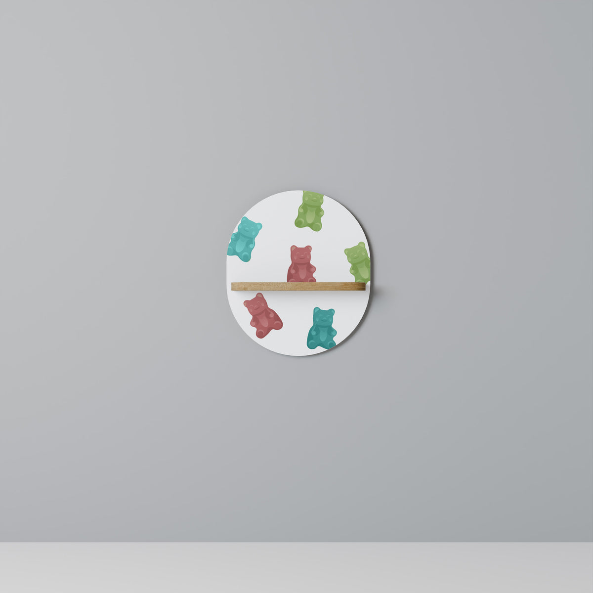 GUMMY BEARS Διακοσμητικό Ράφι Art Shelf