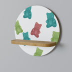 GUMMY BEARS Διακοσμητικό Ράφι Art Shelf