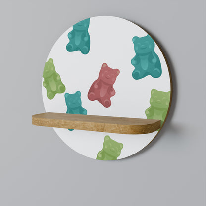 GUMMY BEARS Διακοσμητικό Ράφι Art Shelf