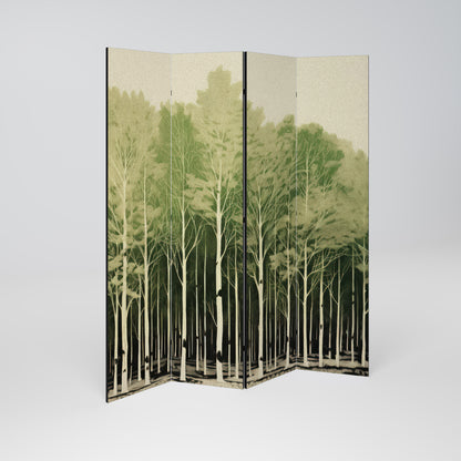 UNKNOWN NATURE 4-Panel Room Divider