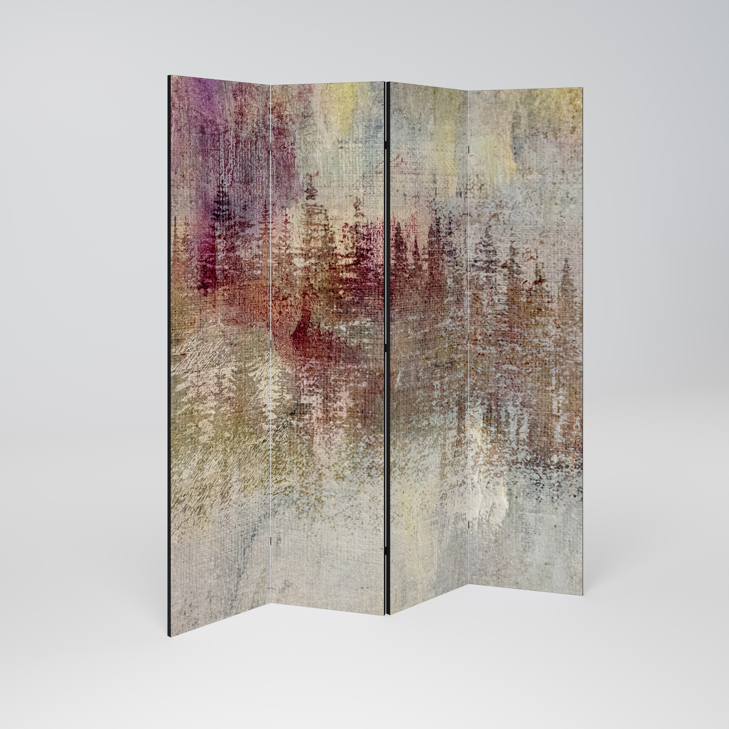 VEILED SUMMIT 4-Panel Room Divider