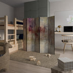 VEILED SUMMIT 5-Panel Room Divider