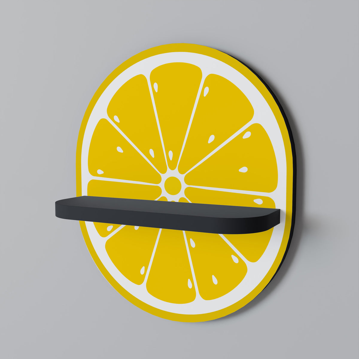 STRENGTHENING LEMON Διακοσμητικό Ράφι Art Shelf