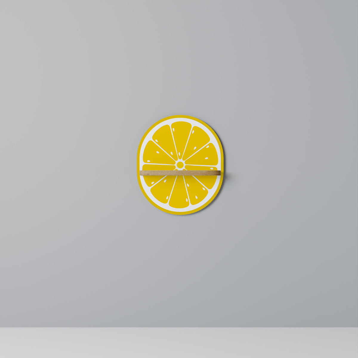 STRENGTHENING LEMON Διακοσμητικό Ράφι Art Shelf