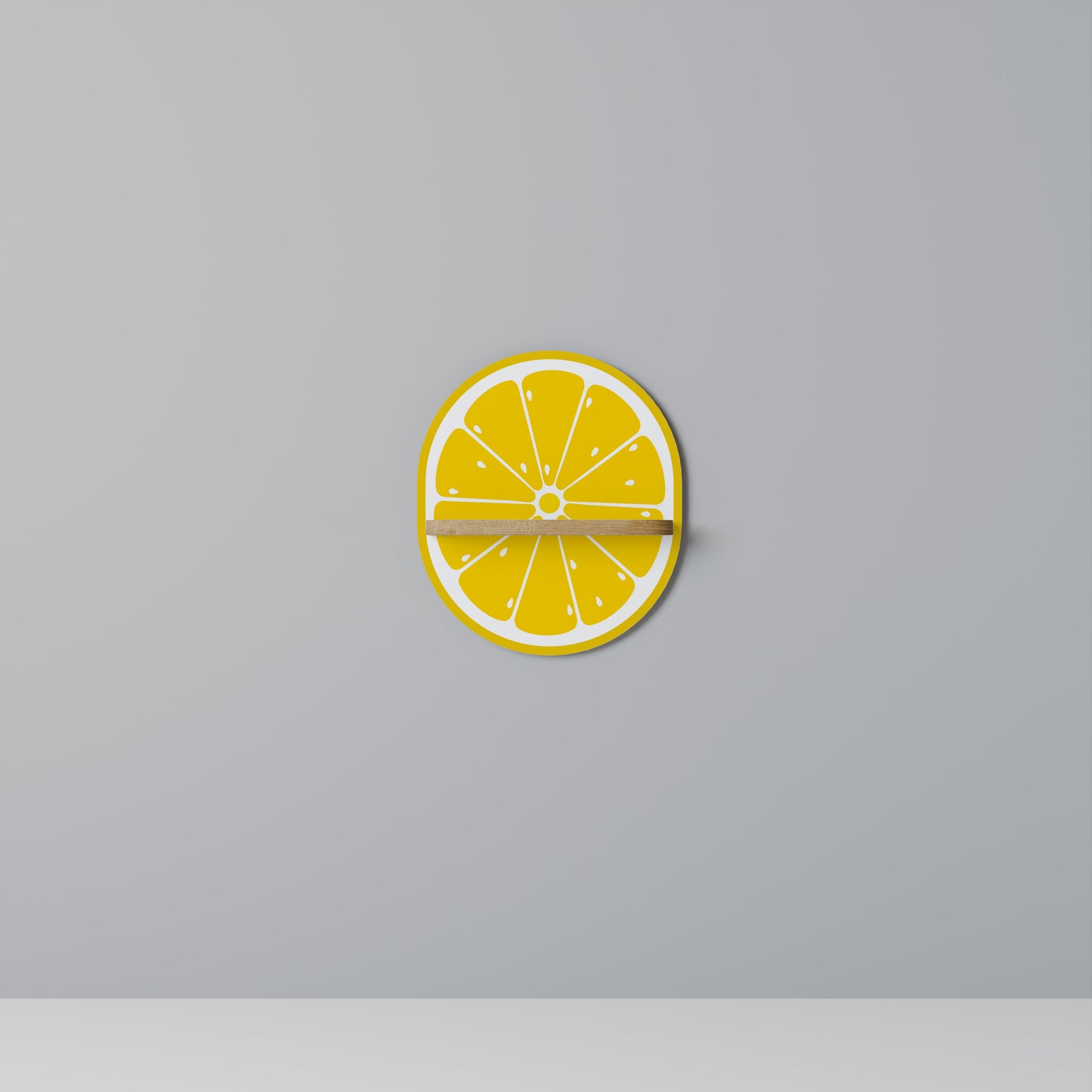 STRENGTHENING LEMON Διακοσμητικό Ράφι Art Shelf