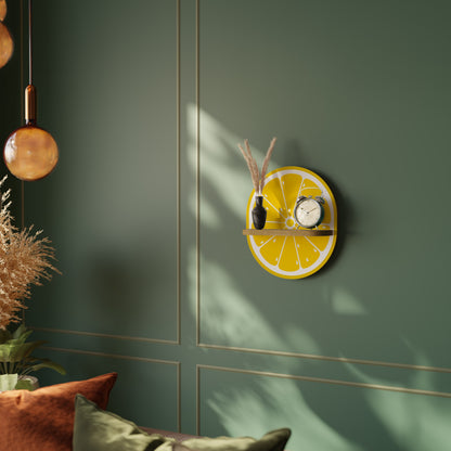 STRENGTHENING LEMON Διακοσμητικό Ράφι Art Shelf