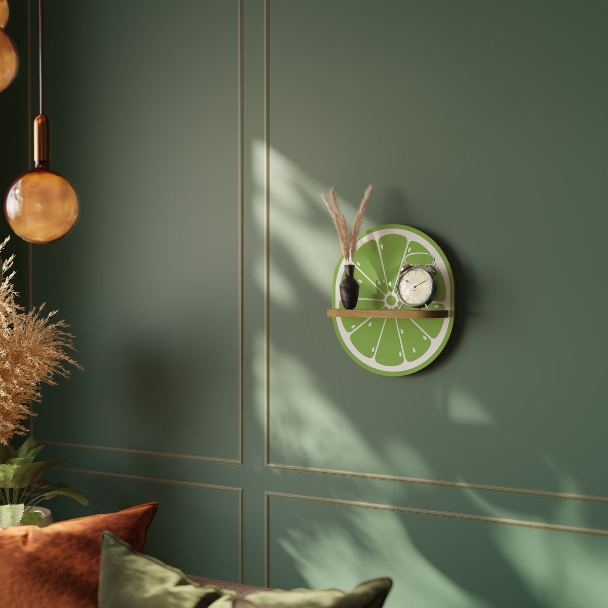 REFRESHING LIME Διακοσμητικό Ράφι Art Shelf