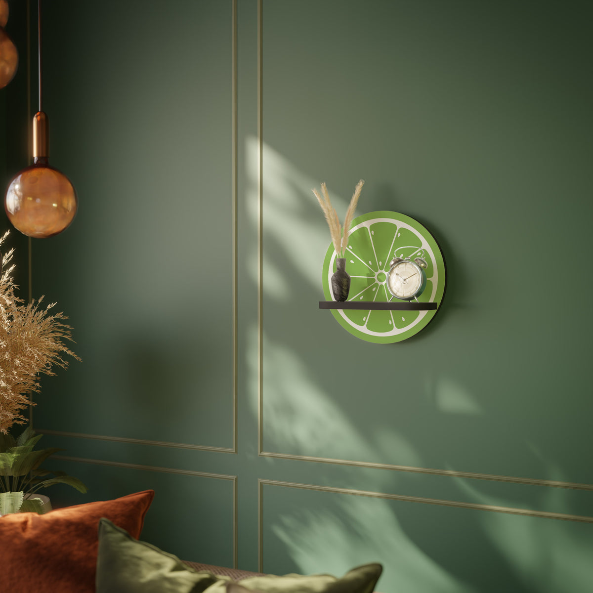 REFRESHING LIME Διακοσμητικό Ράφι Art Shelf
