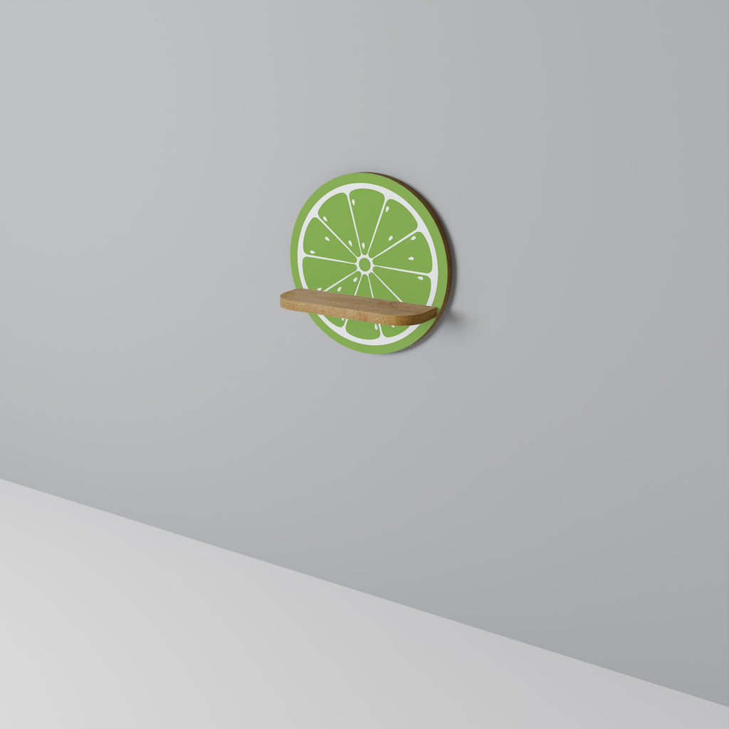 ΑΝΑΝΕΩΤΙΚΟ ΣΤΡΟΓΓΥΛΟ ΡΑΦΙΕΡΑ LIME σε Απόχρωση Δρυός