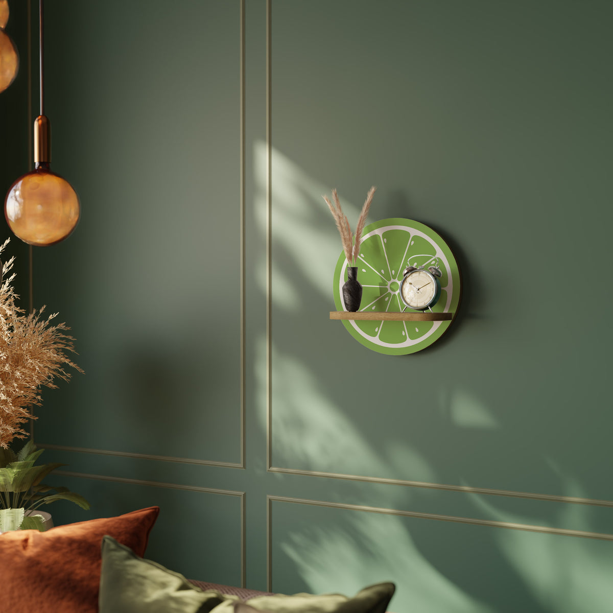 REFRESHING LIME Διακοσμητικό Ράφι Art Shelf