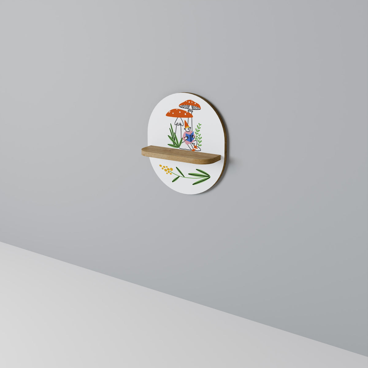 GARDEN GNOMES Διακοσμητικό Ράφι Art Shelf