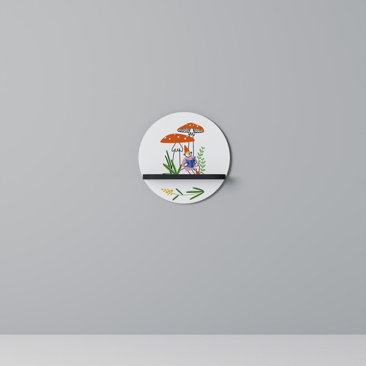 GARDEN GNOMES Διακοσμητικό Ράφι Art Shelf