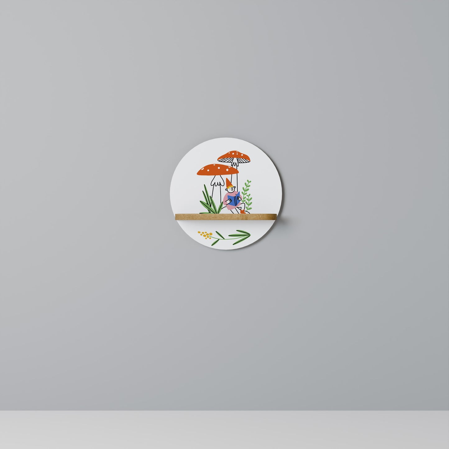 GARDEN GNOMES Διακοσμητικό Ράφι Art Shelf