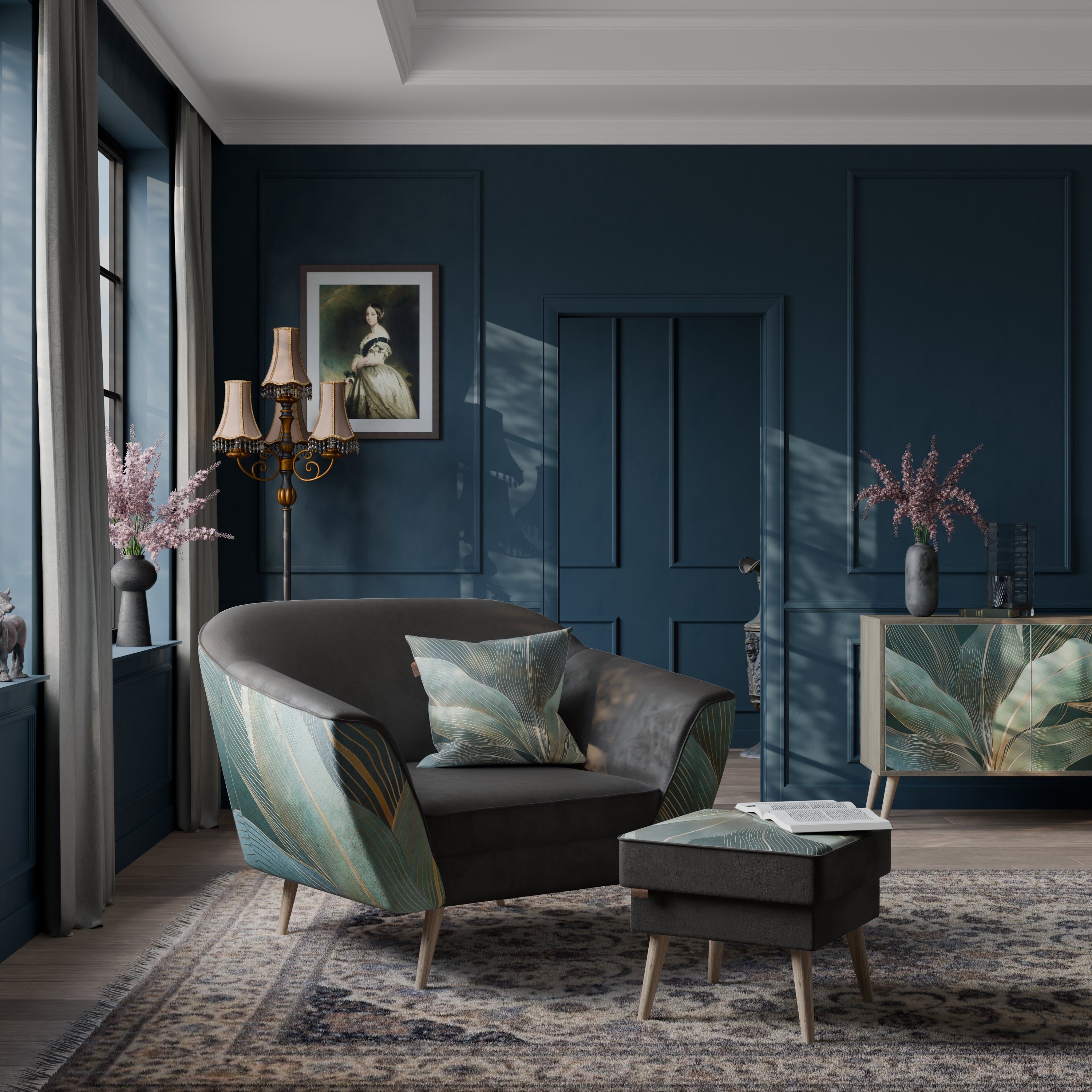 ROYAL GREEN AURORA Armchair