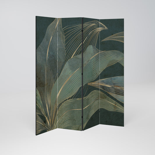 ROYAL GREEN 4-Panel Room Divider