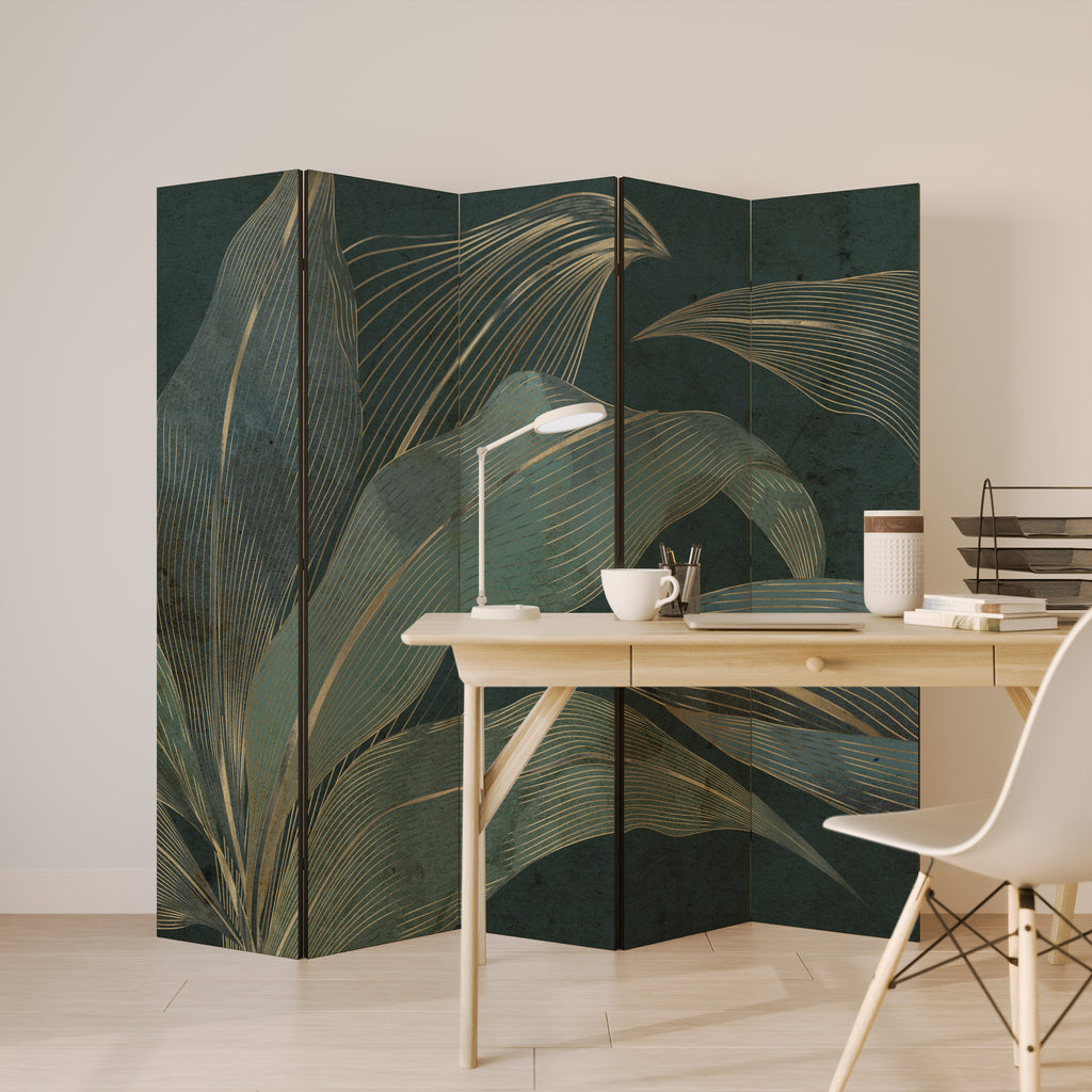 ROYAL GREEN 5-Panel Room Divider