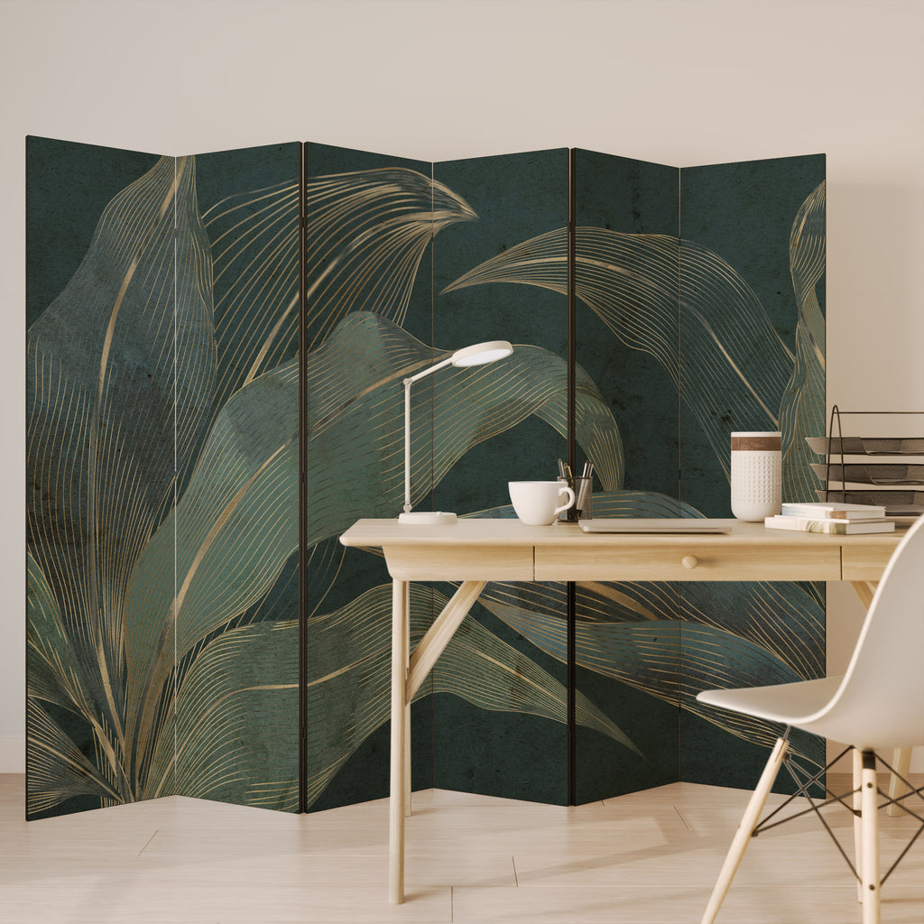 ROYAL GREEN 6-Panel Room Divider