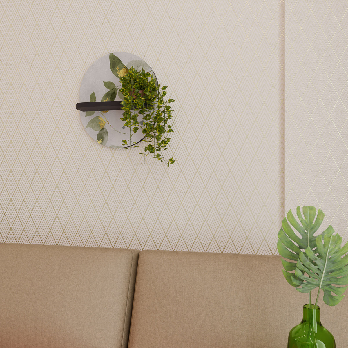 ELEGANT BOTANICS Διακοσμητικό Ράφι Art Shelf