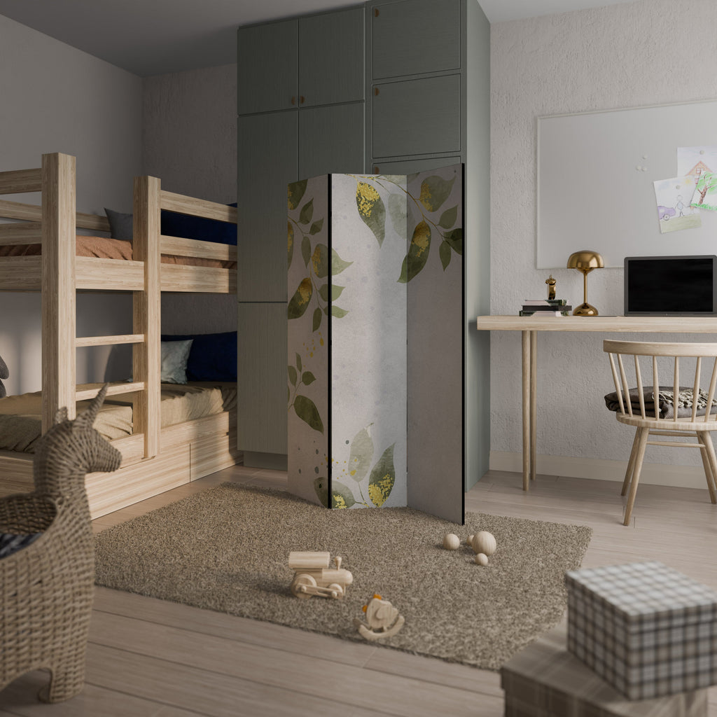 ELEGANT BOTANICS Διακοσμητικό διαχωριστικό δωματίου 3 πάνελ