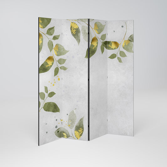 ELEGANT BOTANICS 4-Panel Room Divider