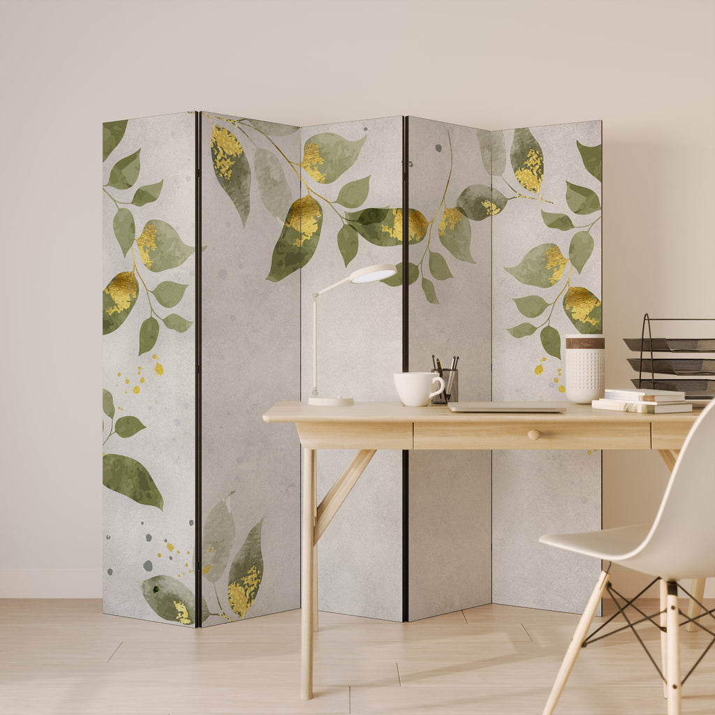 ELEGANT BOTANICS Διακοσμητικό διαχωριστικό δωματίου 5 πάνελ