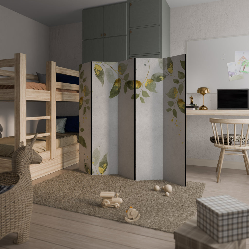 ELEGANT BOTANICS Διακοσμητικό διαχωριστικό δωματίου 5 πάνελ