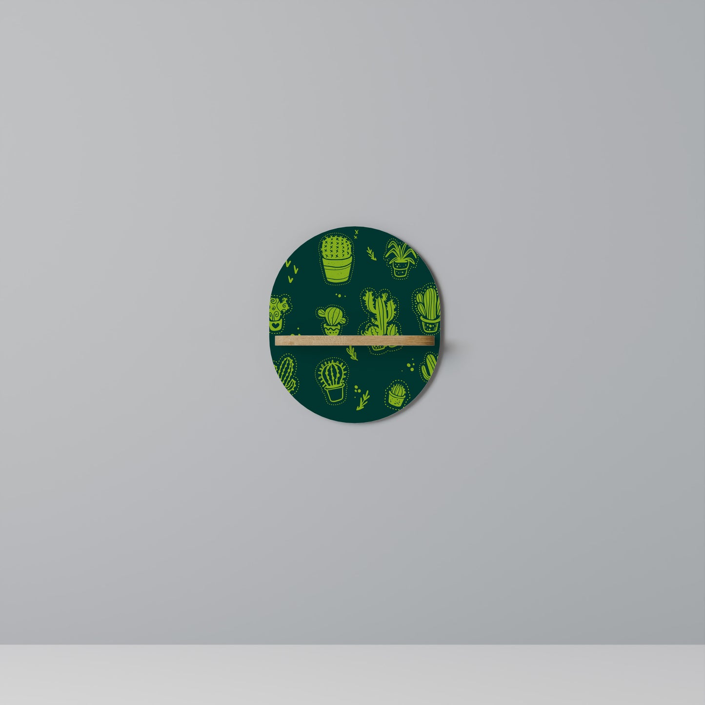 DESERT GREEN Art Shelf