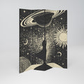 MYSTIC UNIVERSE 4-Panel Room Divider