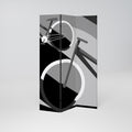 BIKE ENERGY 3-Panel Room Divider