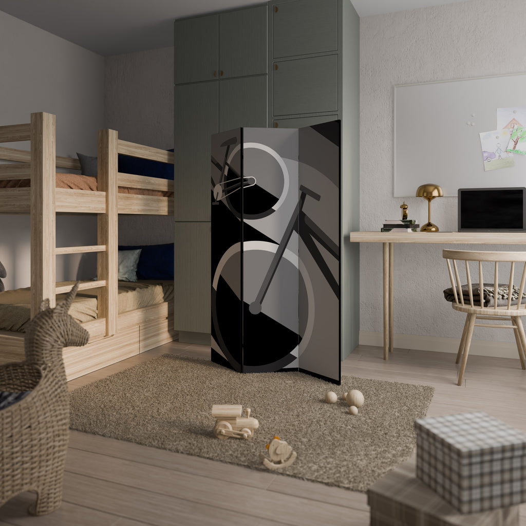 BIKE ENERGY 3-Panel Room Divider