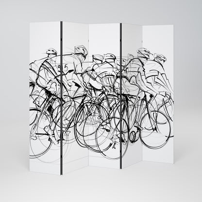 CYCLING COMPETITION Παραβάν με 5 πάνελ